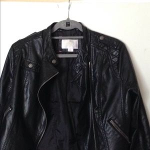Target Brand Black Leather Jacket